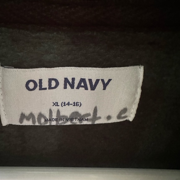 Old Navy Checkered Fleece Pullover - Picture 5 of 6